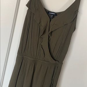 Army Green Sun Dress